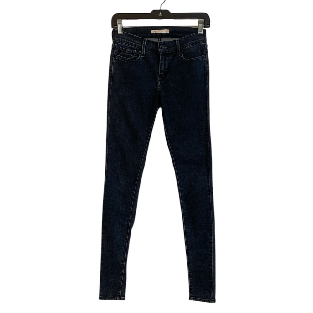 Levi’s Strauss Women's Super Skinny Dark Blue Jeans
